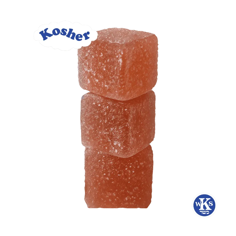 15mg Delta-9 THC Kosher Gummies, THC gummies pack
