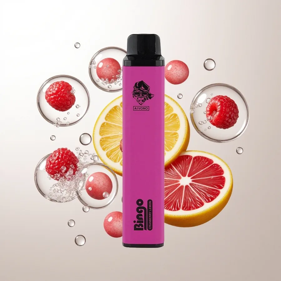 Aivono Aim Bingo 4000 Puffs 10ml Cranberry Lemon, disposable vape