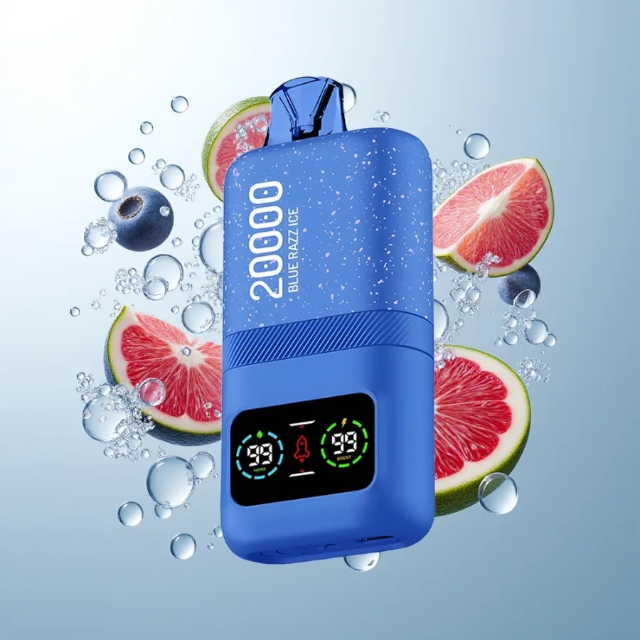 Aivono Aim Magic 20000 Puffs Dual Mesh Blue Razz Ice, disposable vape