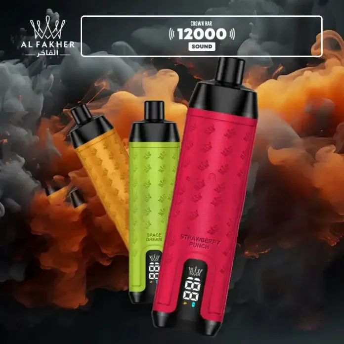 Al Fakher Crown Bar 3pcs, multipack of disposable vapes