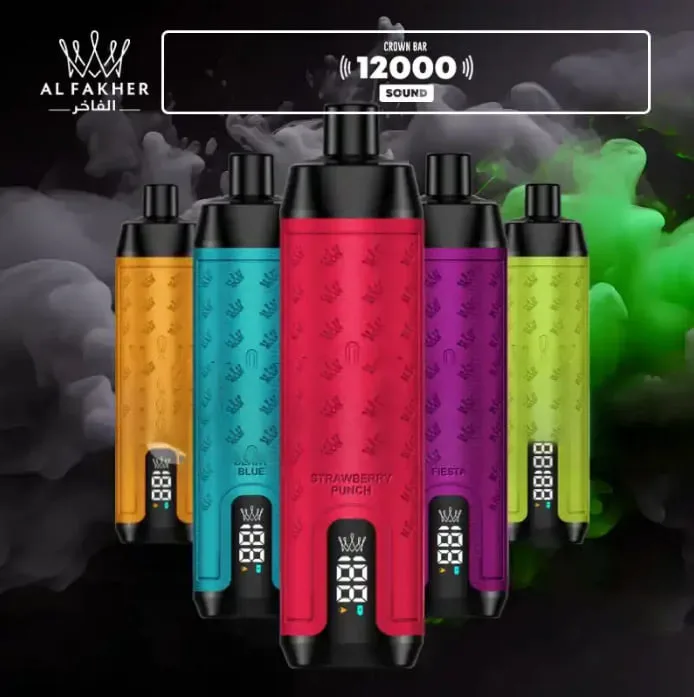 Al Fakher Crown Bar 5pcs, multipack of disposable vapes