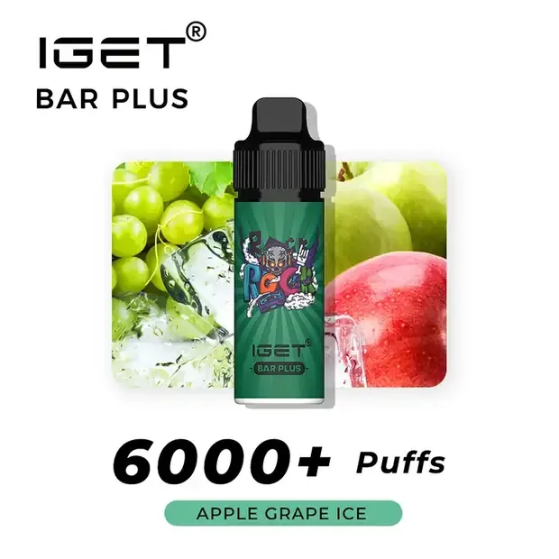 IGET Bar Plus 6000 Puffs, IGET Bar Plus 6000 Puffs range, product line up