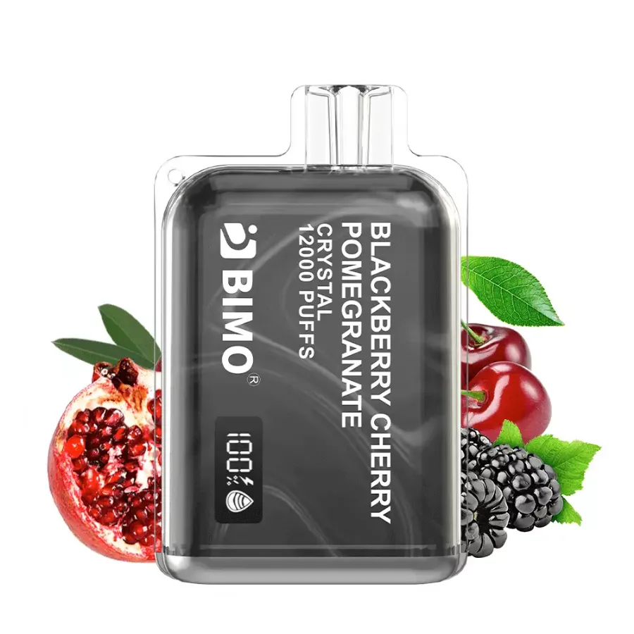 Bimo Crystal 12000 – Blackberry Cherry Pomegranate, disposable vape