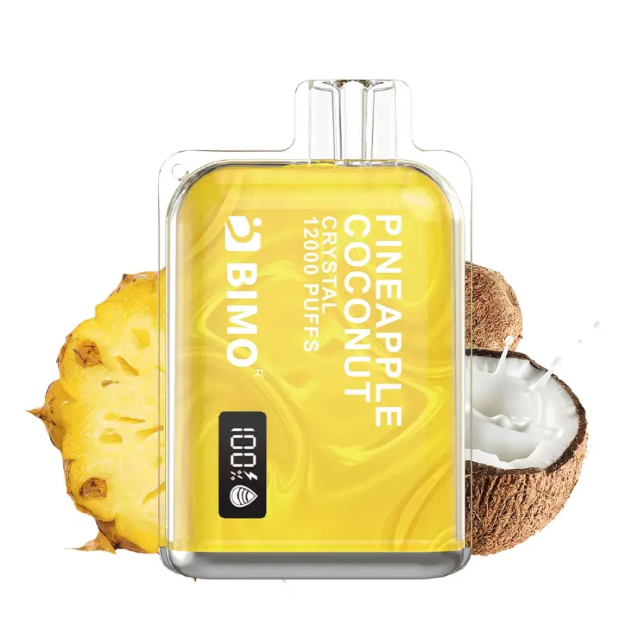 Bimo Crystal 12000 – Pineapple Coconut, disposable vape