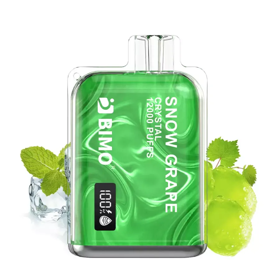 Bimo Crystal 12000 – Snow Grape, disposable vape