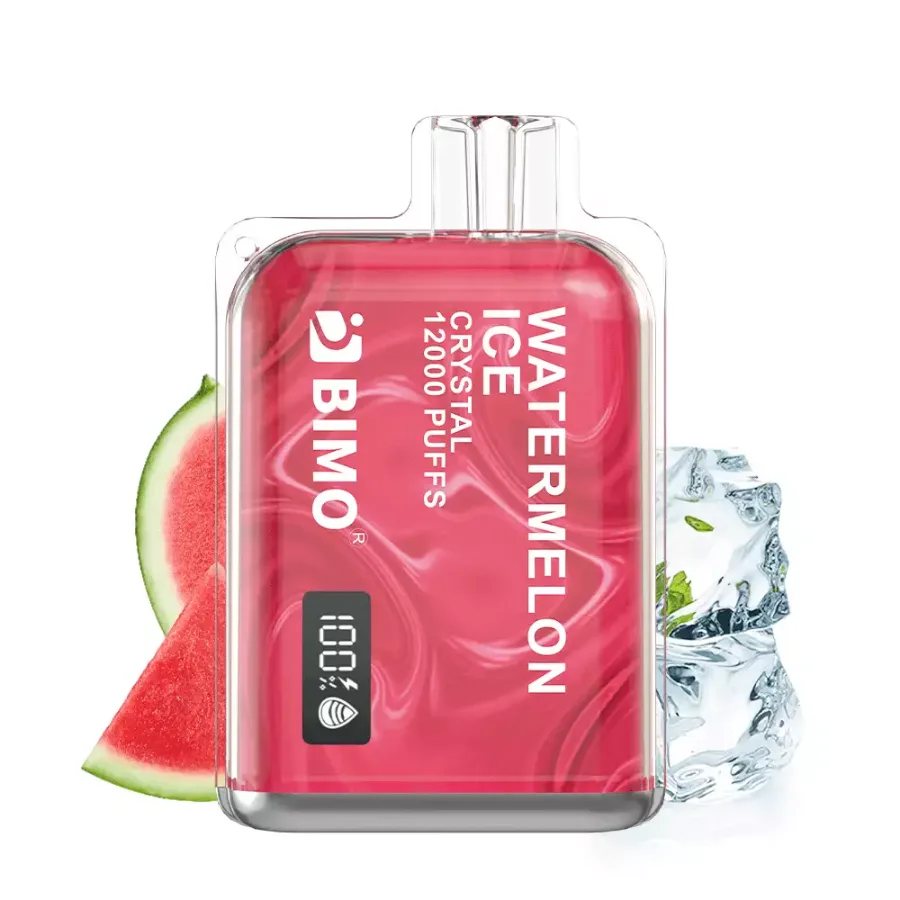 Bimo Crystal 12000 – Watermelon Ice, disposable vape