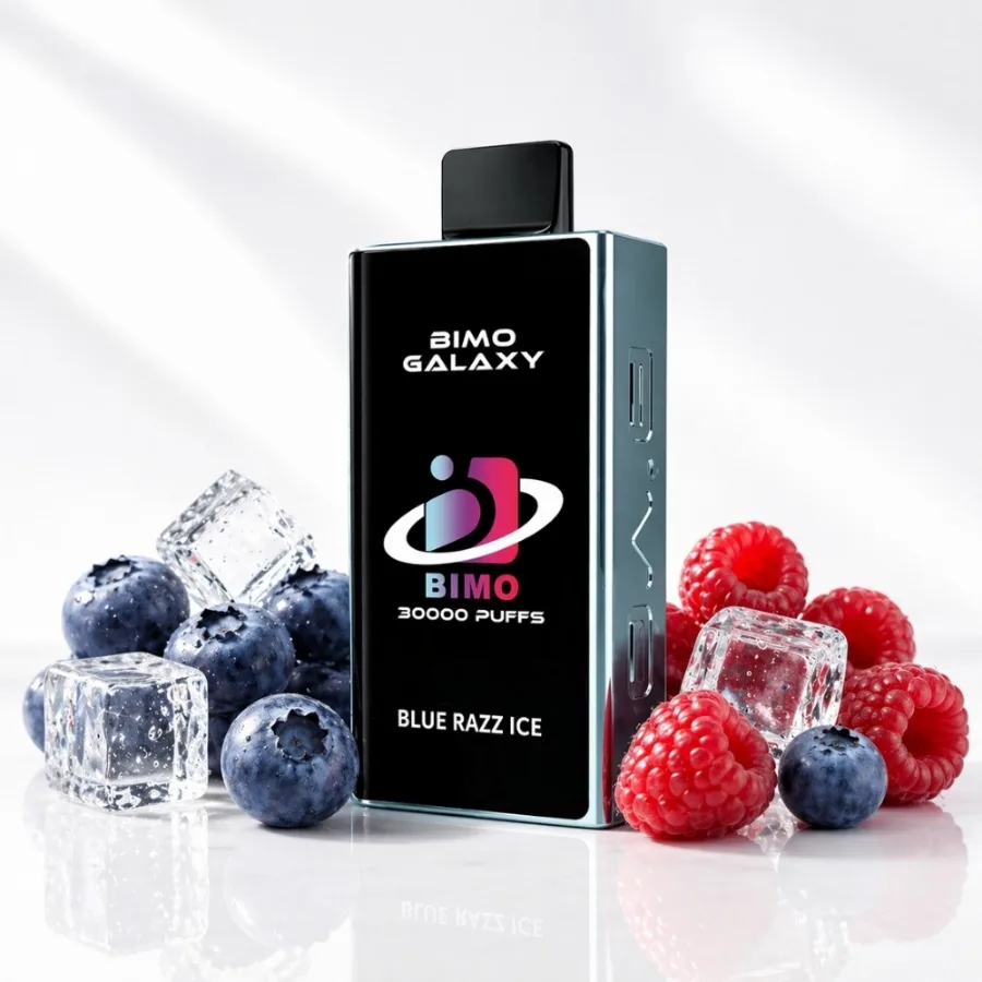 Bimo Galaxy 30000 Puffs Blue Razz Ice, disposable vape