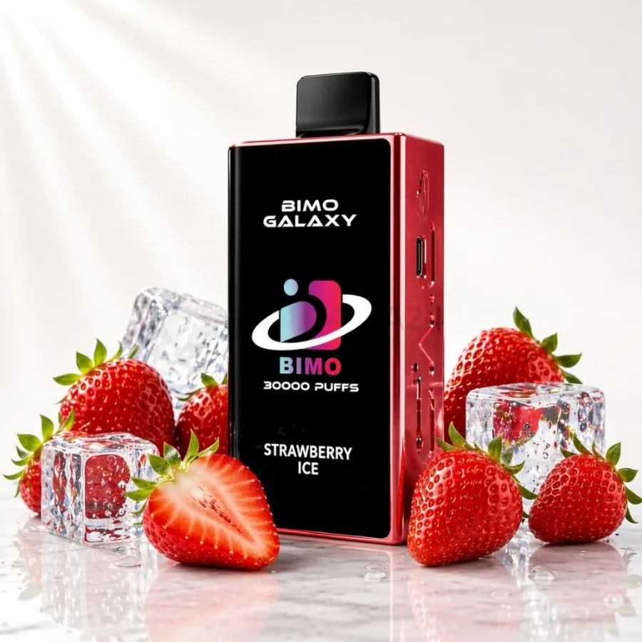 Bimo Galaxy 30000 Puffs Strawberry Ice, disposable vape