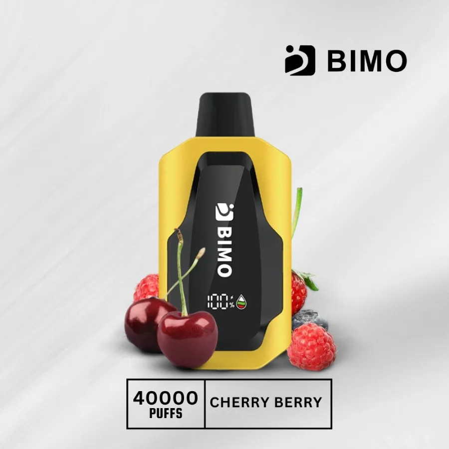 Bimo GTI 40000 Puffs Cherry Berry, disposable vape