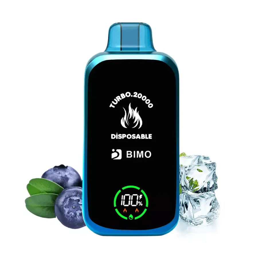 Bimo Turbo 20000 – Blue Razz Ice, disposable vape