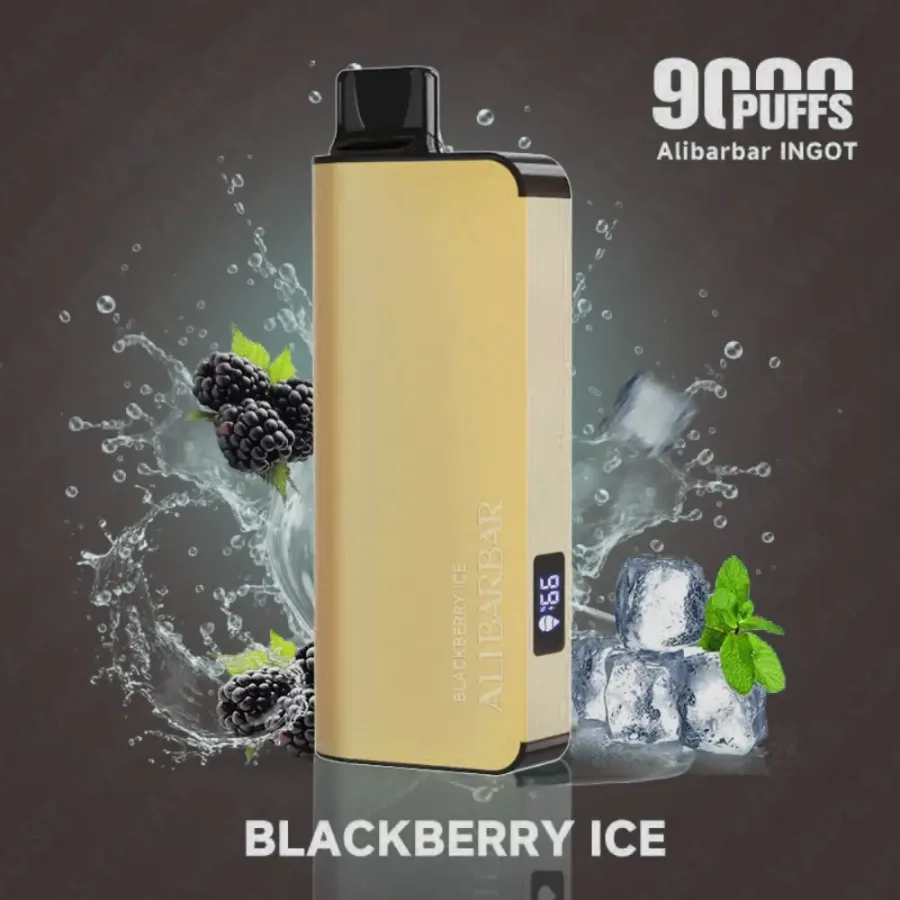 Blackberry Ice Alibarbar Ingot 9000 Vape, disposable vape