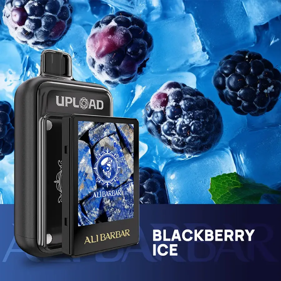Blackberry Ice Alibarbar Upload 25000 Vape, disposable vape