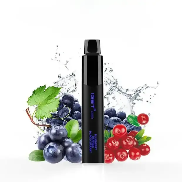 Blueberry Berries Blackcurrant – IGET Legend 4000 Puffs, disposable vape