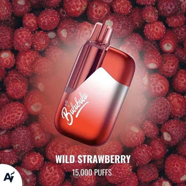 Bulubulu Wild Strawberry 15000 Puffs, disposable vape