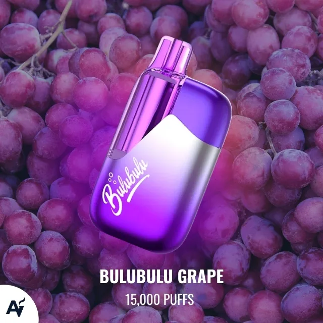 Bulubulu Puffs Grape 15000 Puffs, disposable vape