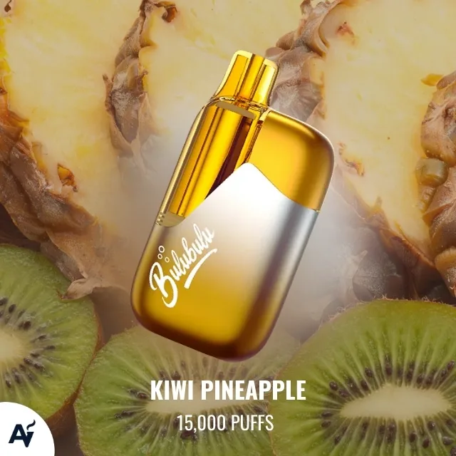 Bulubulu Kiwi Pineapple 15k Puffs, disposable vape
