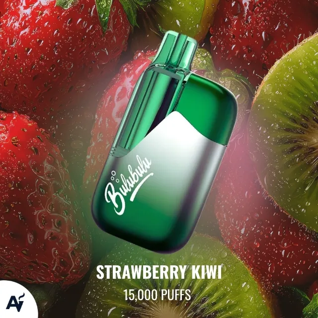 Bulubulu Strawberry Kiwi 15k Puffs, disposable vape