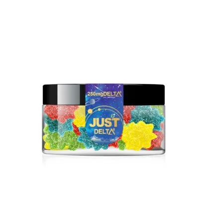 Delta 8 Gummies Sour Bursts 250mg, THC gummies pack