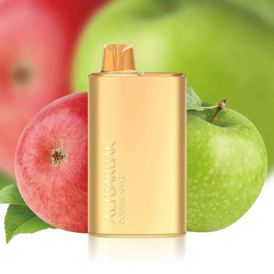 Double Apple Alibarbar Rich 8000 Vape, disposable vape