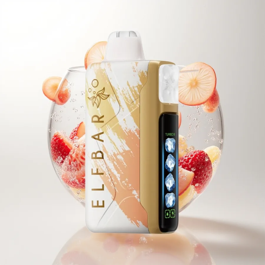 Elf Bar Ice King 40000 Puffs Adjustable Cooling Dragon Strawnana, disposable vape