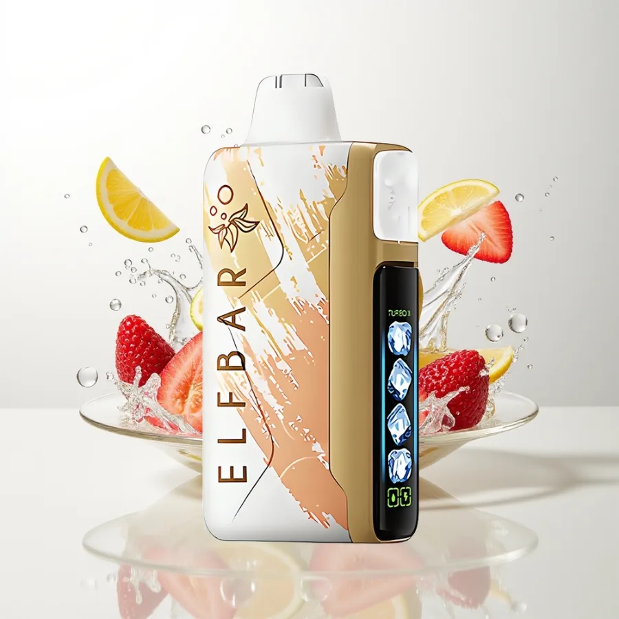 Elf Bar Ice King 40000 Puffs Adjustable Cooling LCD Display Summer Splash, disposable vape