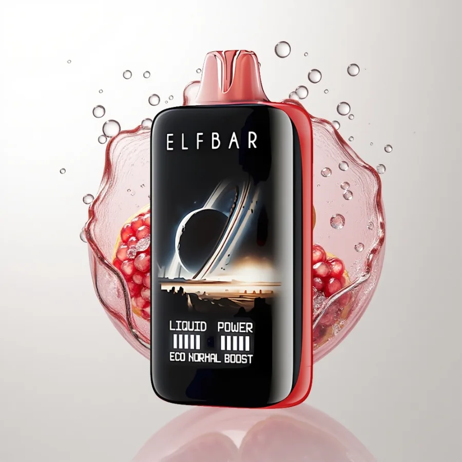 Elf Bar Moonnight 40000 Puffs 18ml Disposable Vape Pomegranate Burst, disposable vape