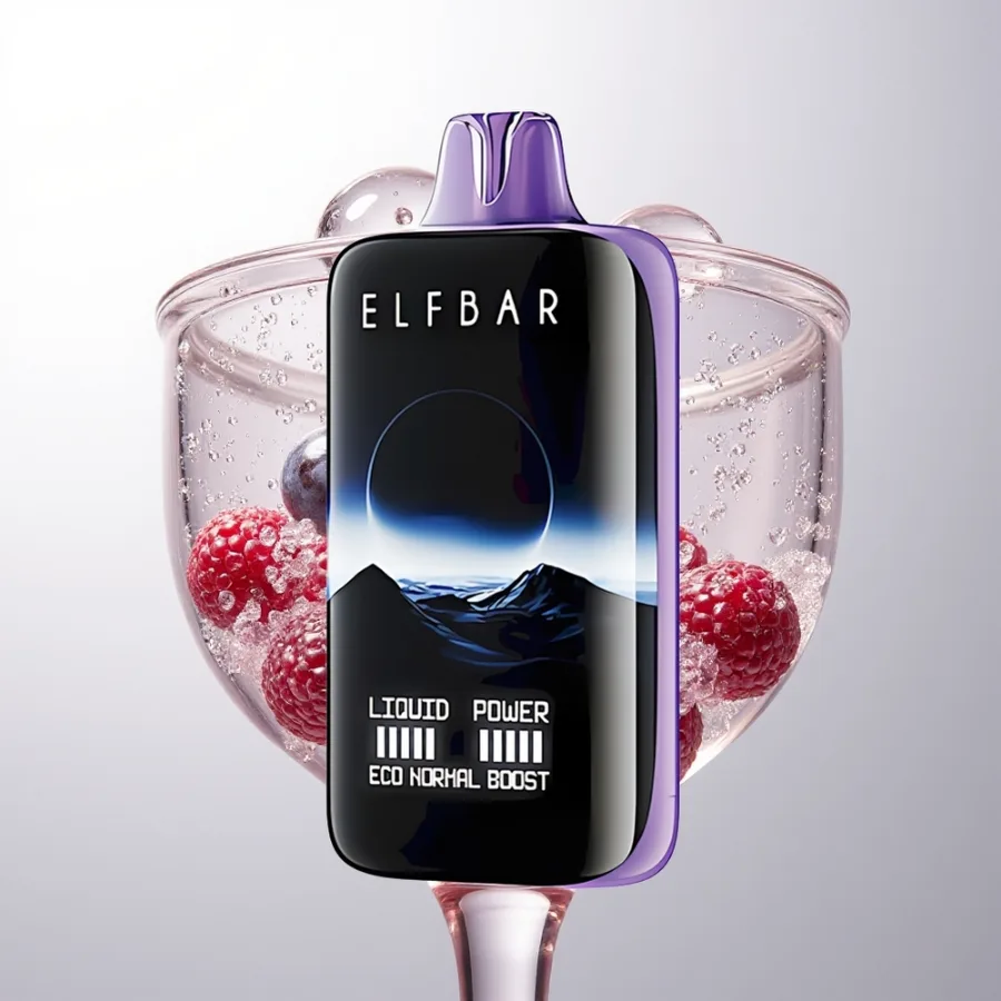 Elf Bar Moonnight 40000 Puffs Rechargeable Grape Ice, disposable vape