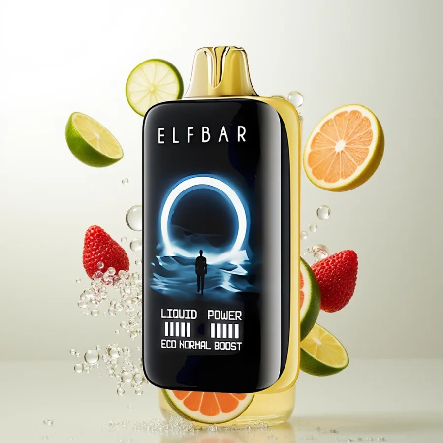 Elf Bar Moonnight 40000 Puffs Rechargeable Lime Cola, disposable vape