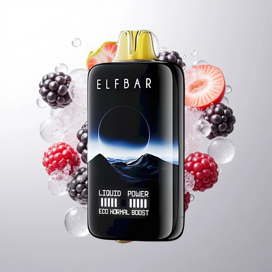 Elf Bar Moonnight 40000 Puffs USB-C Rechargeable Blackberry Ice, disposable vape