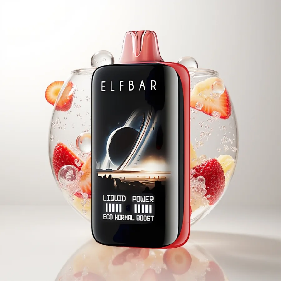Elf Bar Moonnight 40000 Puffs USB-C Rechargeable Dragon Strawana, disposable vape