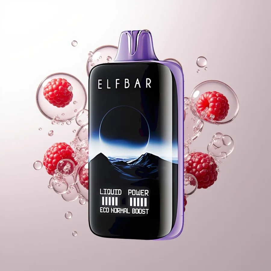 Elf Bar Moonnight 40000 Puffs USB-C Rechargeable Grape Raspberry, disposable vape
