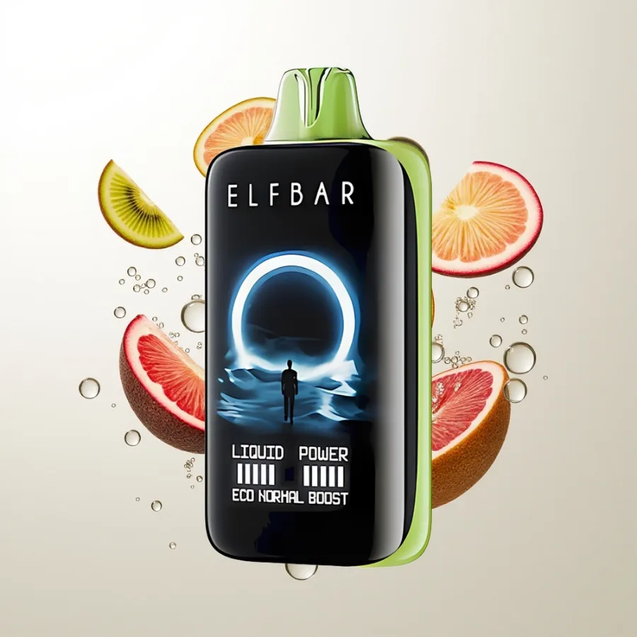 Elf Bar Moonnight 40000 Puffs USB-C Rechargeable Kiwi Passion Fruit Guava, disposable vape