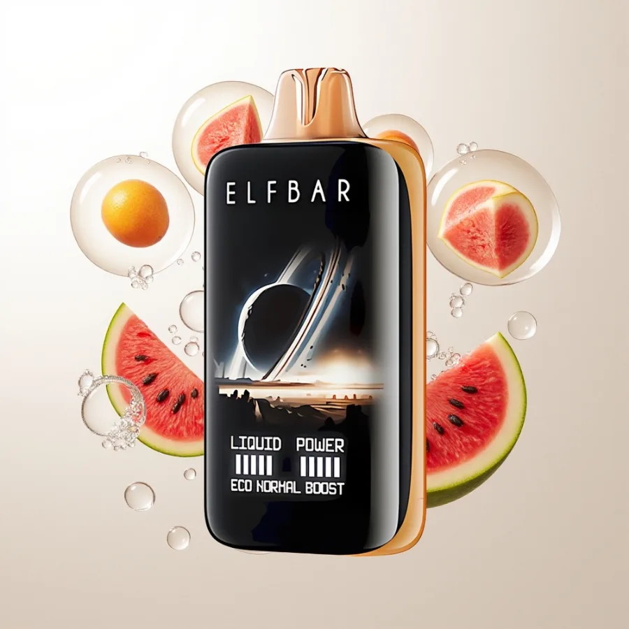 Elf Bar Moonnight 40000 Puffs USB-C Rechargeable Mango Peach Watermelon, disposable vape