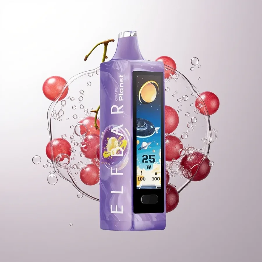 Elf Bar Planet 25000 Puffs 18ml Grape, disposable vape
