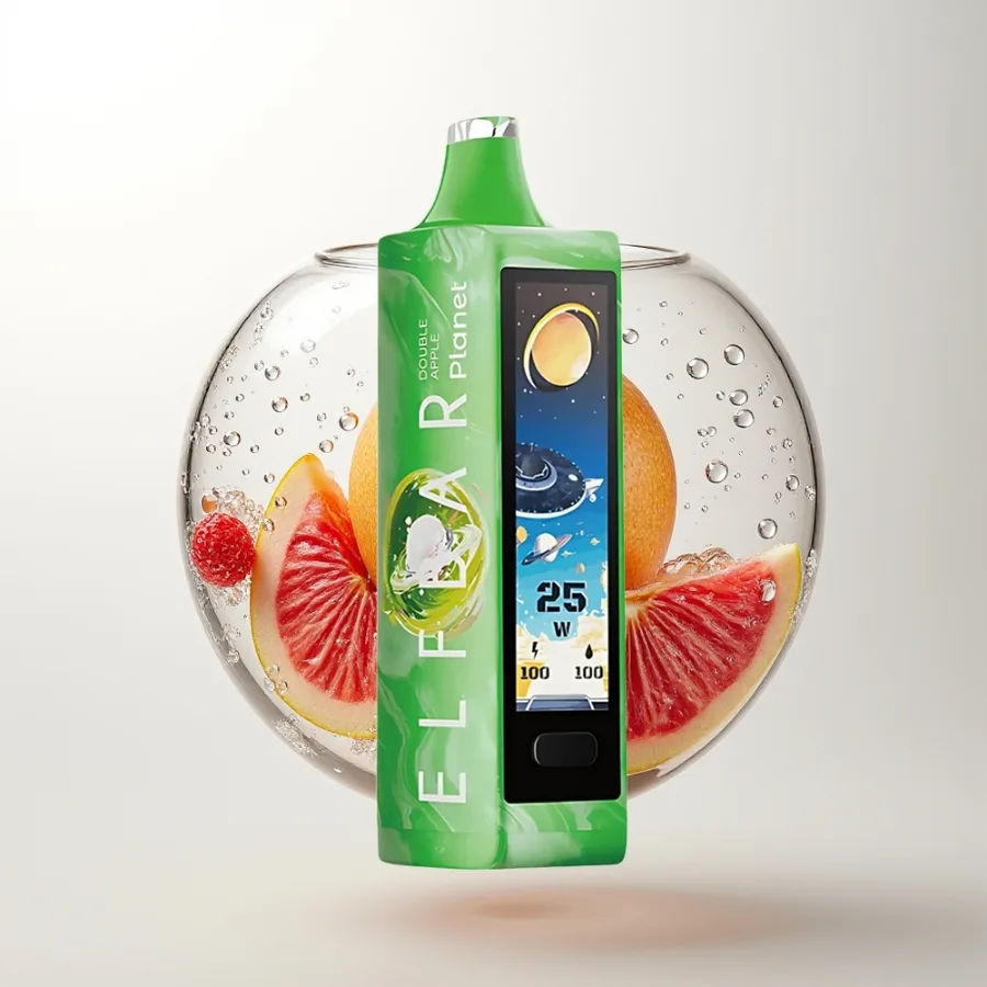 Elf Bar Planet 25000 Puffs 18ml Mesh Double Apple, disposable vape