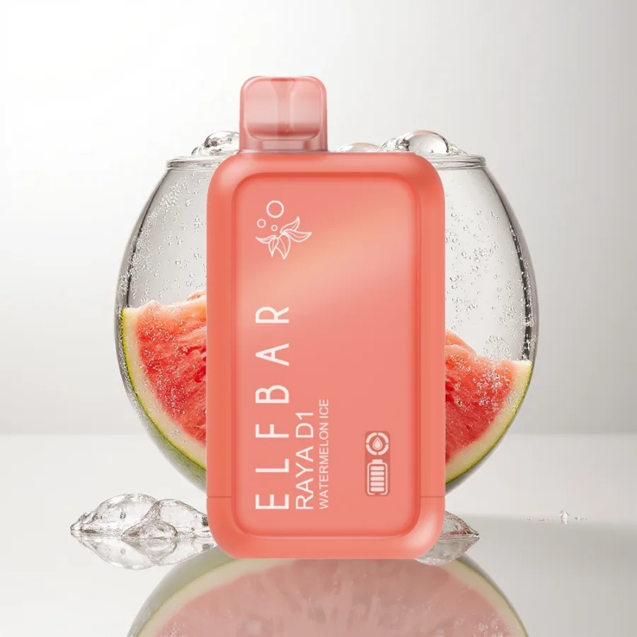 Elf Bar Raya D1 13000 Puffs 650mah Watermelon Ice, disposable vape