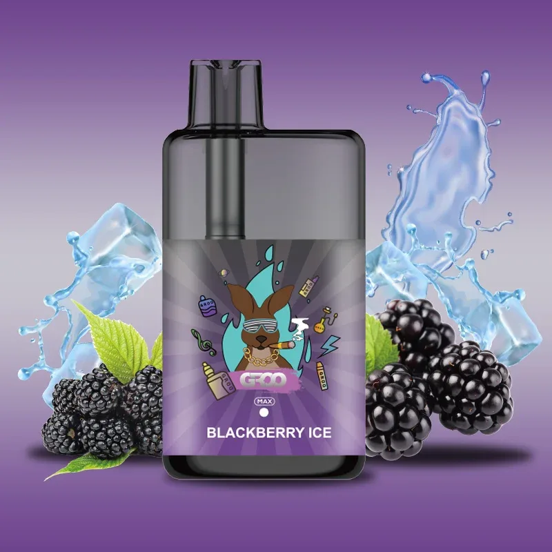 Groo Max – Blackberry Ice, disposable vape