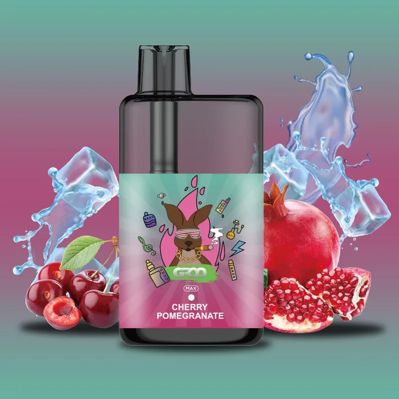 Groo Max – Cherry Pomegranate Ice, disposable vape