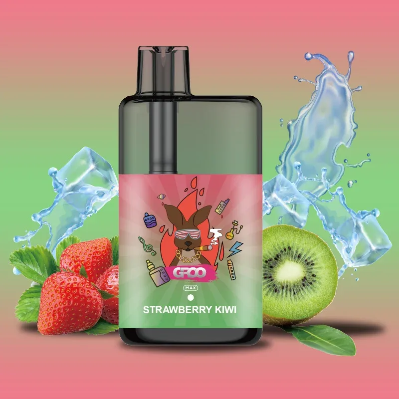 Groo Max – Strawberry Kiwi, disposable vape