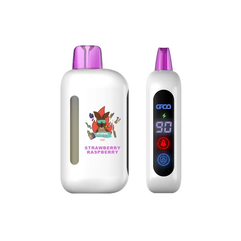 Groo Pro-Strawberry Raspberry, disposable vape