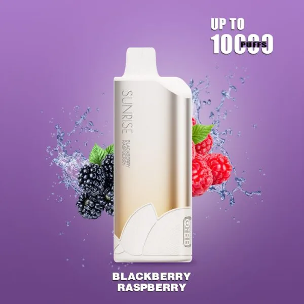 Groo Sunrise 10000 Puffs – Blackberry Raspberry, disposable vape