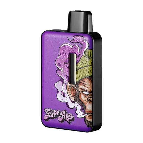 Heavy Hitter Delta 8 THC Vape with Delta 9 + HHC + THC-P – Grape Ape – Space Walker, THC vape pen