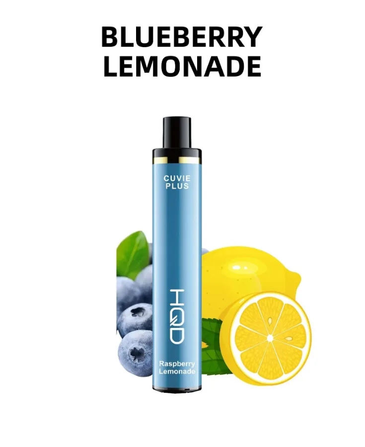 HQD Cuvie Plus Blueberry Lemonade, disposable vape