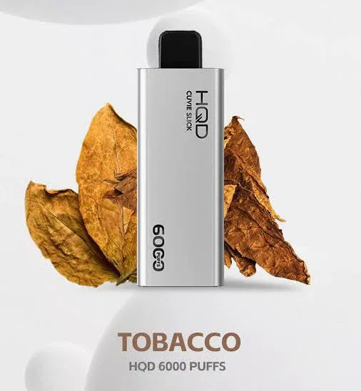 HQD Cuvie Slick Tobacco 6000 Puffs, disposable vape