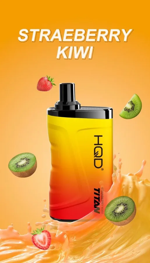HQD Titan Strawberry Kiwi 7000 Puffs, disposable vape