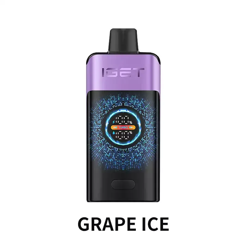 Grape Ice IGET One 12000 Puffs, disposable vape