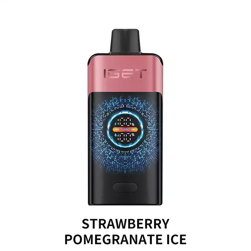 Strawberry Pomegranate Ice IGET One 12000 Puffs, disposable vape