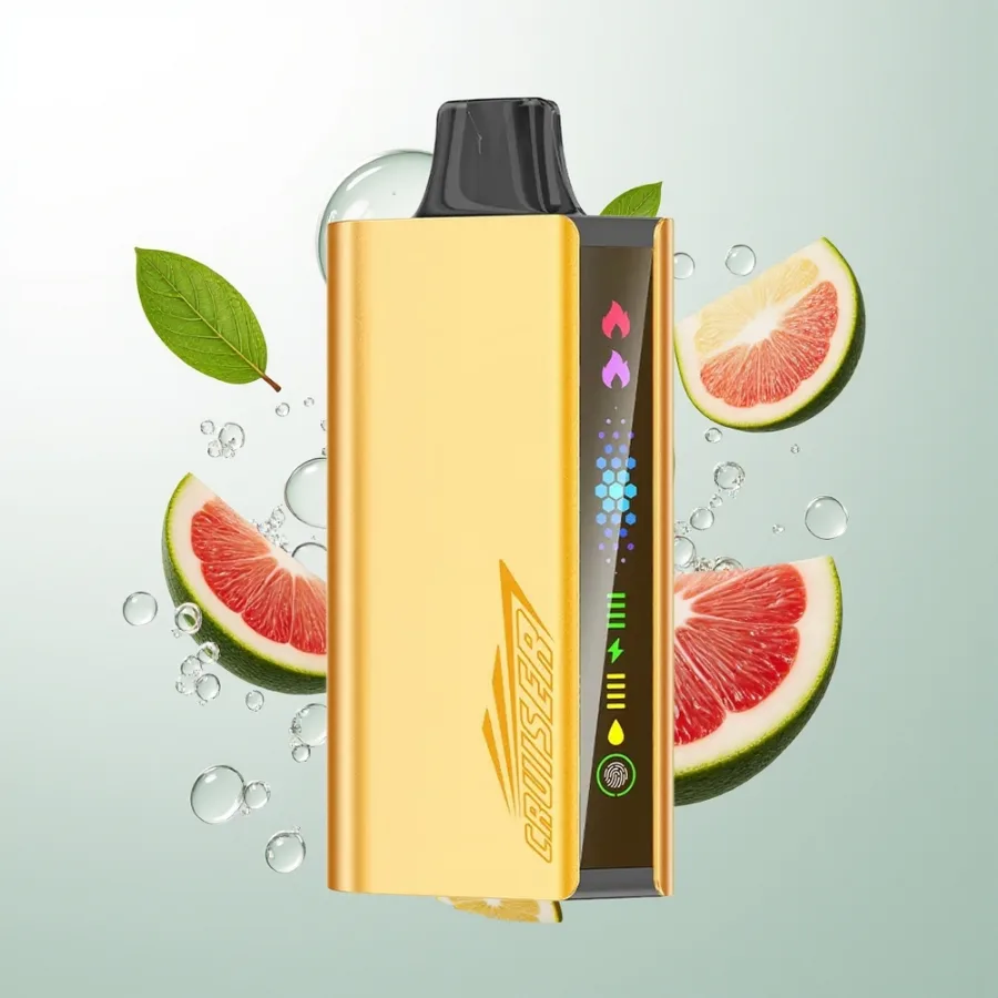 JNR Cruiser 12000 Puffs Animation Screen Cool Mint, disposable vape