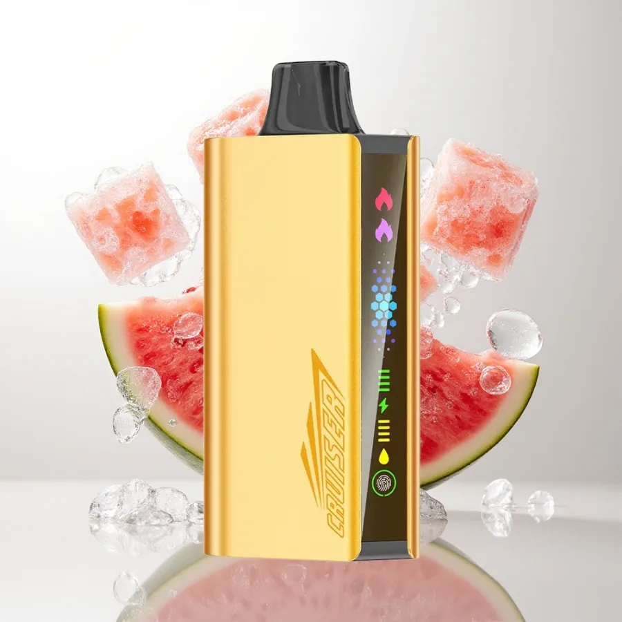 JNR Cruiser 12000 Puffs Animation Screen Watermelon Ice, disposable vape