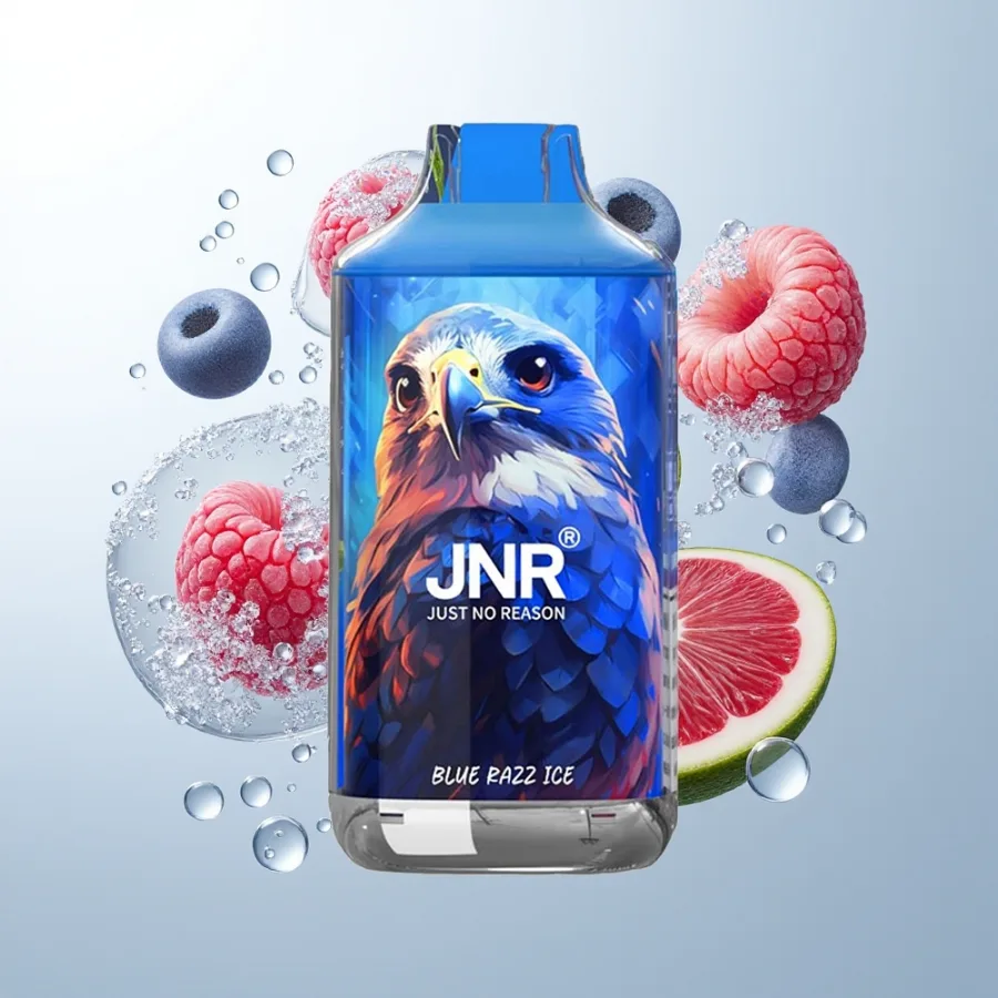 JNR Falcon 16000 Puffs 850 MAH Blue Razz Ice, disposable vape
